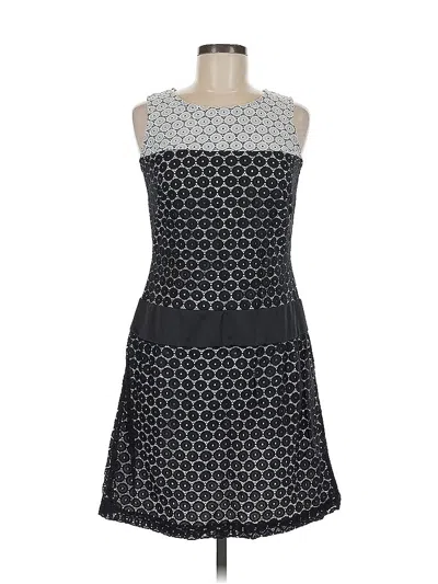 Pre-owned Donna Ricco Cocktail Dress In Black