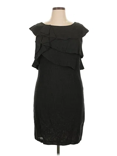 Pre-owned Donna Ricco Cocktail Dress In Black