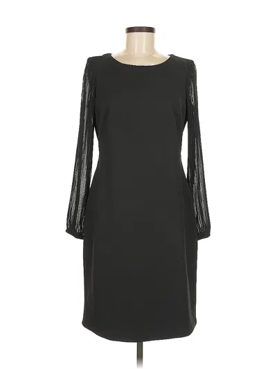 Pre-owned Donna Ricco Cocktail Dress In Black