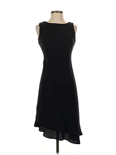 Pre-owned Donna Ricco Cocktail Dress In Black
