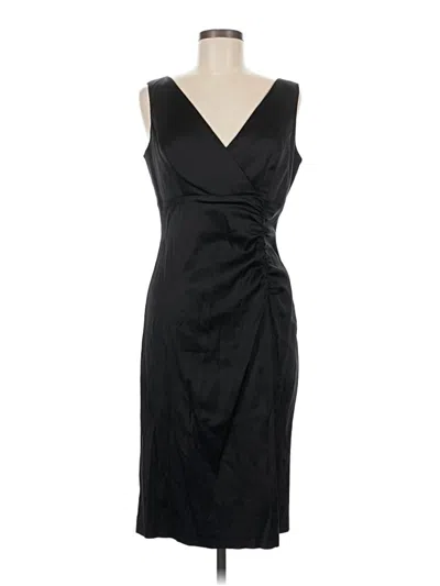 Pre-owned Donna Ricco Cocktail Dress In Black