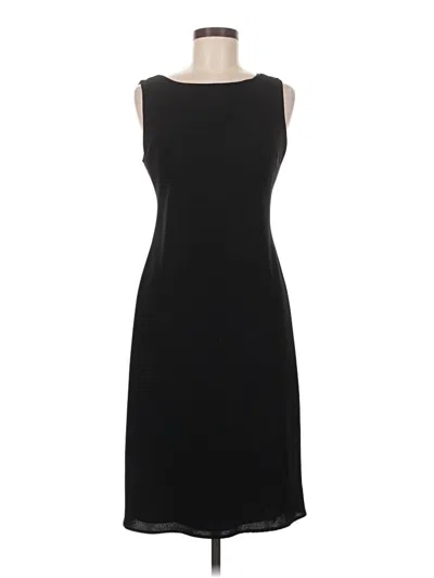 Pre-owned Donna Ricco Cocktail Dress In Black