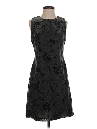 Pre-owned Donna Ricco Cocktail Dress In Black