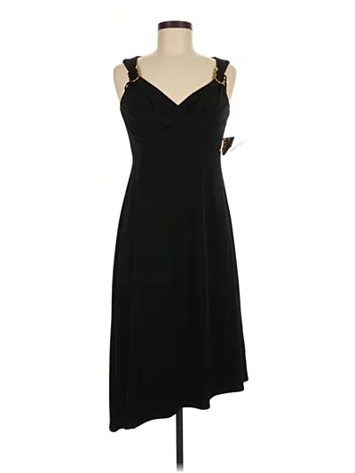 Pre-owned Donna Ricco Cocktail Dress In Black