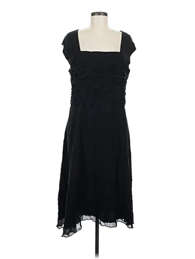 Pre-owned Donna Ricco Cocktail Dress In Black