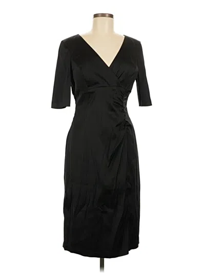 Pre-owned Donna Ricco Cocktail Dress In Black
