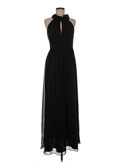 Pre-owned Donna Ricco Cocktail Dress In Black