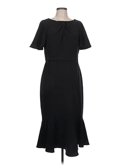 Pre-owned Donna Ricco Cocktail Dress In Black