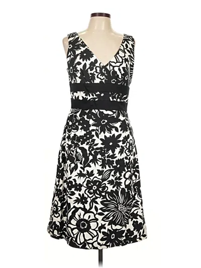 Pre-owned Donna Ricco Cocktail Dress In Black