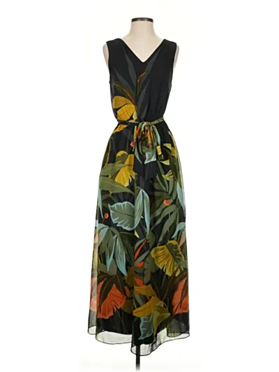 Pre-owned Donna Ricco Cocktail Dress In Black