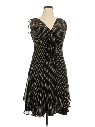 Pre-owned Donna Ricco Cocktail Dress In Black