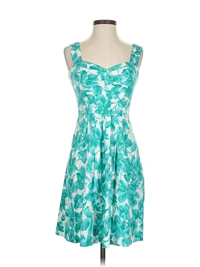 Pre-owned Donna Ricco Cocktail Dress In Blue