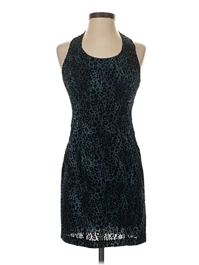 Pre-owned Donna Ricco Cocktail Dress In Blue