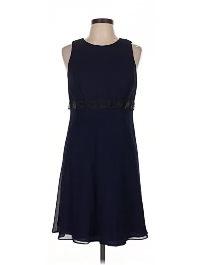 Pre-owned Donna Ricco Cocktail Dress In Blue