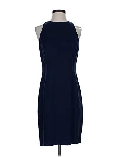 Pre-owned Donna Ricco Cocktail Dress In Blue