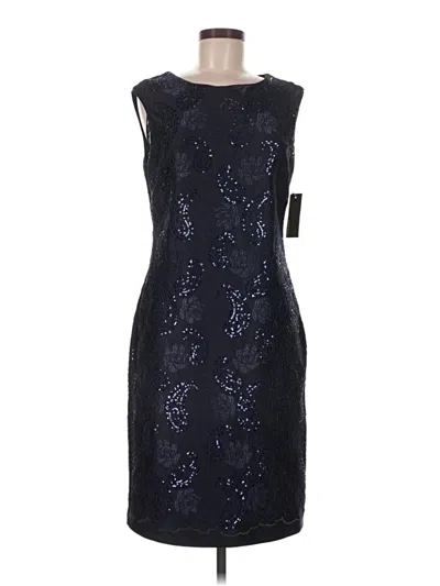 Pre-owned Donna Ricco Cocktail Dress In Blue