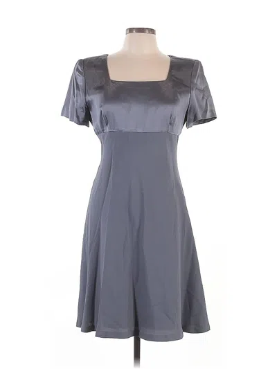Pre-owned Donna Ricco Cocktail Dress In Gray