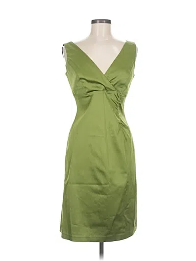 Pre-owned Donna Ricco Cocktail Dress In Green