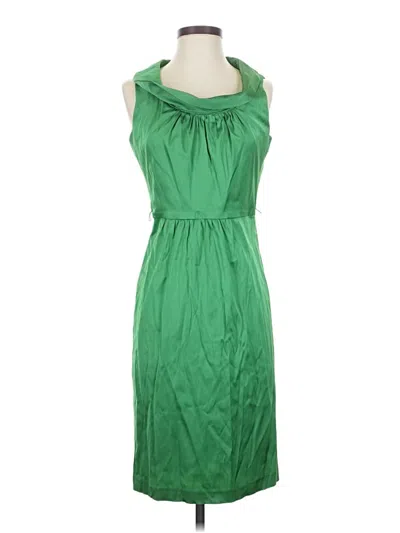 Pre-owned Donna Ricco Cocktail Dress In Green