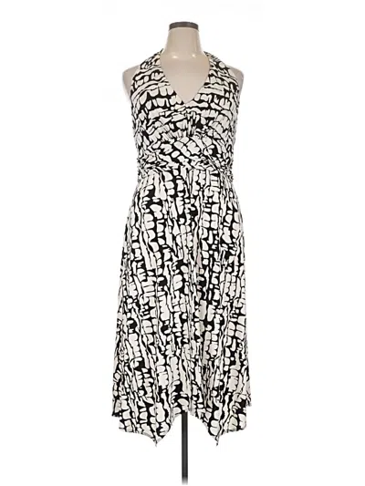 Pre-owned Donna Ricco Cocktail Dress In Ivory