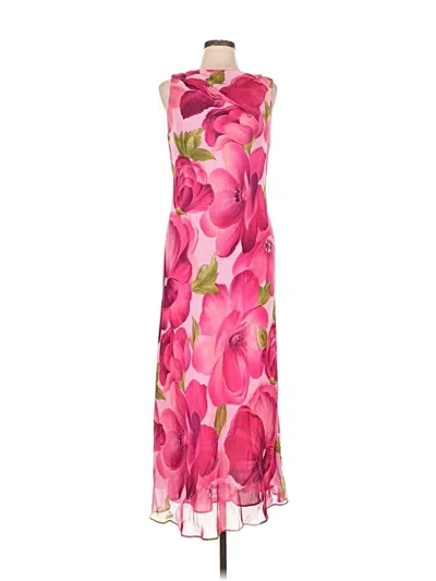 Pre-owned Donna Ricco Cocktail Dress In Pink