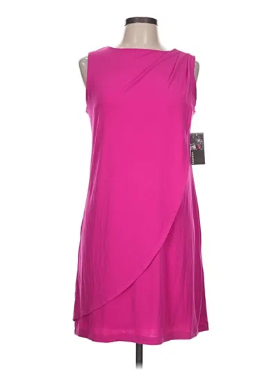 Pre-owned Donna Ricco Cocktail Dress In Pink