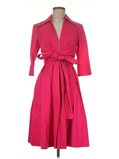 Pre-owned Donna Ricco Cocktail Dress In Pink