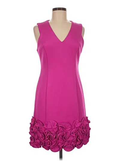 Pre-owned Donna Ricco Cocktail Dress In Pink