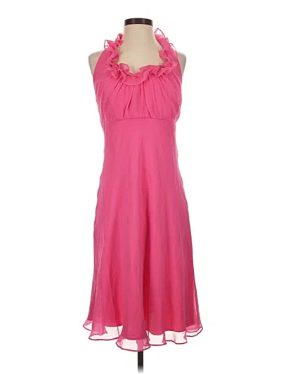 Pre-owned Donna Ricco Cocktail Dress In Pink