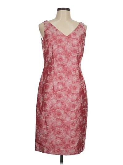Pre-owned Donna Ricco Cocktail Dress In Pink
