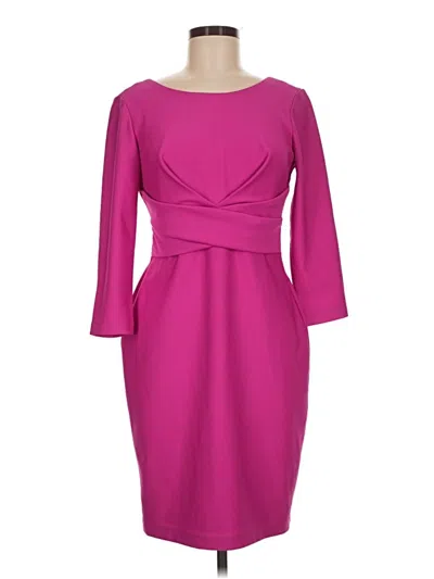 Pre-owned Donna Ricco Cocktail Dress In Pink