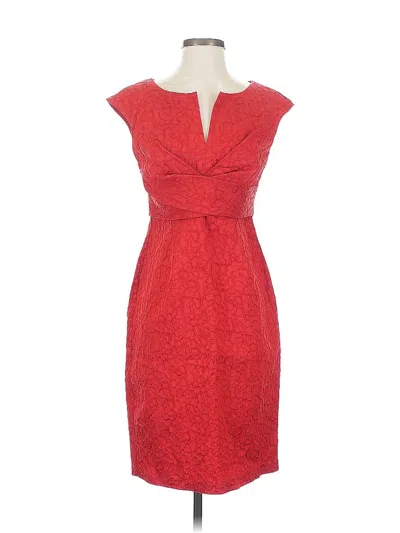 Pre-owned Donna Ricco Cocktail Dress In Red