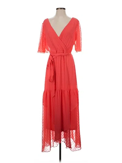 Pre-owned Donna Ricco Cocktail Dress In Red