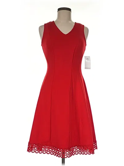 Donna Ricco Cocktail Dress In Red