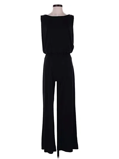 Pre-owned Donna Ricco Jumpsuit In Black