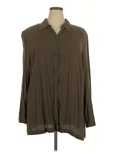 Pre-owned Donna Ricco Trenchcoat In Brown