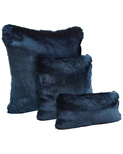 DONNA SALYERS FABULOUS-FURS DONNA SALYERS' FABULOUS-FURS COUTURE COLLECTION FAUX-MINK PILLOW