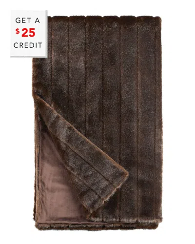 Donna Salyers Fabulous-furs Faux Fur Throw