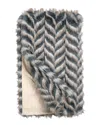 Donna Salyers Fabulous-furs Donna Salyers' Fabulous-furs Signature Series Chevron Throw