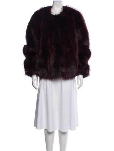 Pre-owned Donna Salyers Faux Fur Faux Fur Jacket W/ Tags In Multi