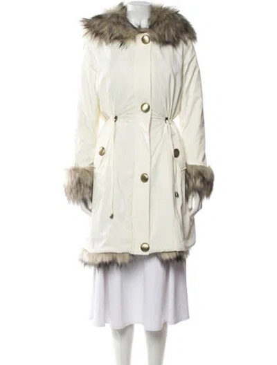 Pre-owned Donna Salyers Parka In Neutral