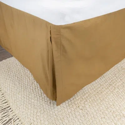 Donna Sharp 18" Bed Skirt In Gold