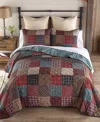Donna Sharp Appalachia Plaid 3-pc. Quilt Set, King In Multi