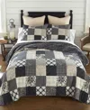 Donna Sharp Augusta Rustic 3-pc. Quilt Set, King In Multi