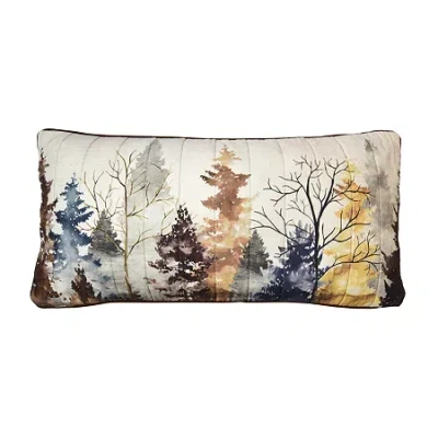 Donna Sharp Bear Mirage Rectangular Throw Pillow In Multi