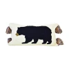 Donna Sharp Bear Tassels Rectangular Throw Pillow In White