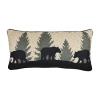 Donna Sharp Bear Walk Plaid Rectangular Throw Pillow In Multi