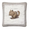 Donna Sharp Birch Forest Square Throw Pillow In Gray