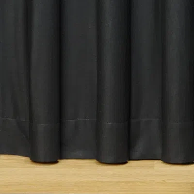 Donna Sharp Black Night Queen Gathered Cotton Bed Skirt