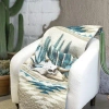 Donna Sharp Cacti Southwest Quilted Throw In Neutral